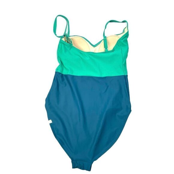 NEW Summersalt Seascape Sweetheart One Piece swim with matching skirt Size 4 col - Picture 7 of 13
